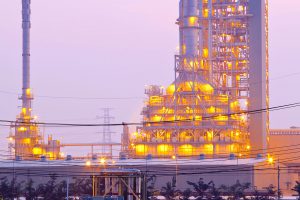 Chemical Plant Steam Towers